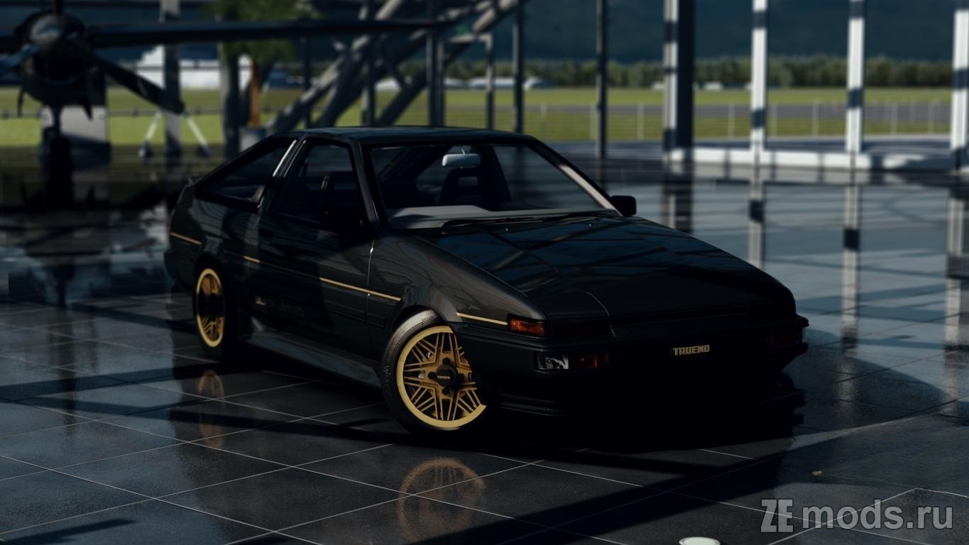 Мод Toyota AE86 Trueno &amp; Levin Preview 3 KNM N Line (1.0) для Assetto Corsa