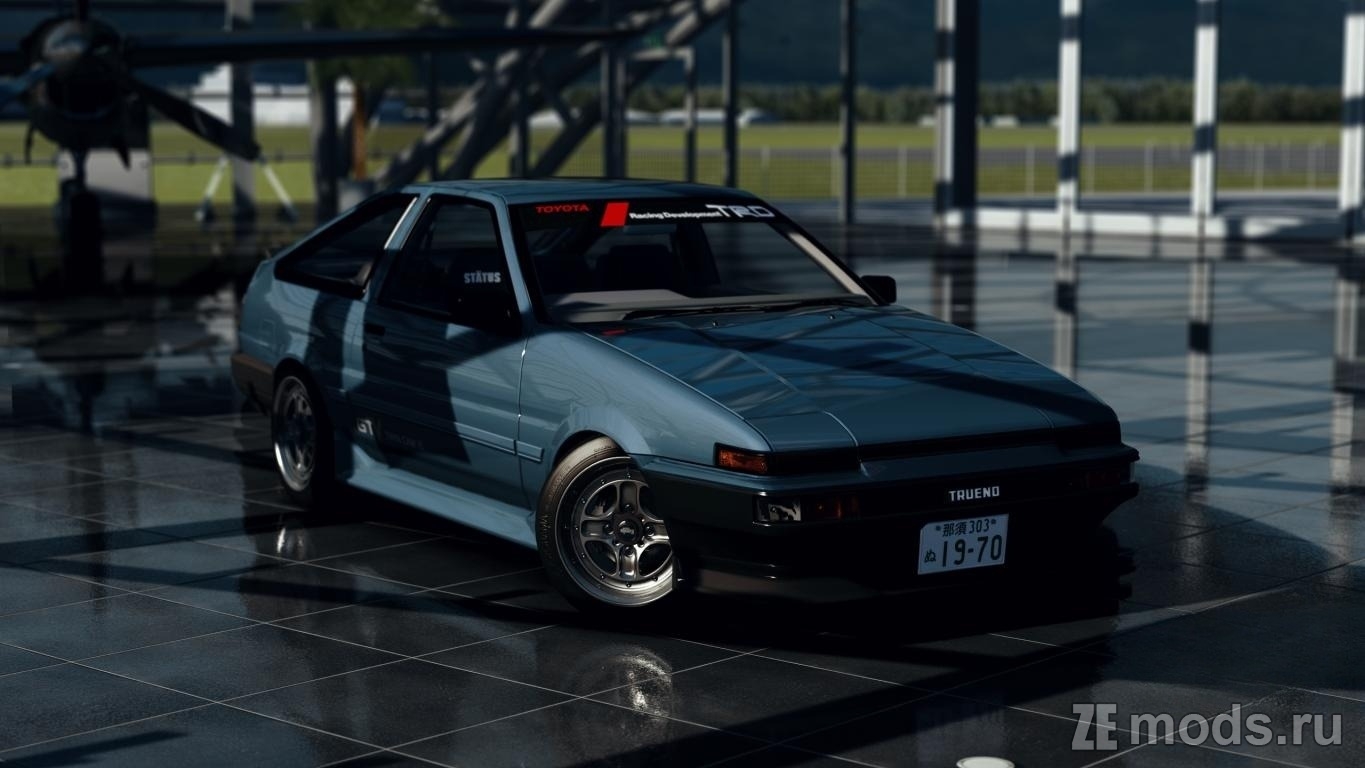 Toyota AE86 Trueno & Levin Preview 3 KNM N Line (1.0) для Assetto Corsa