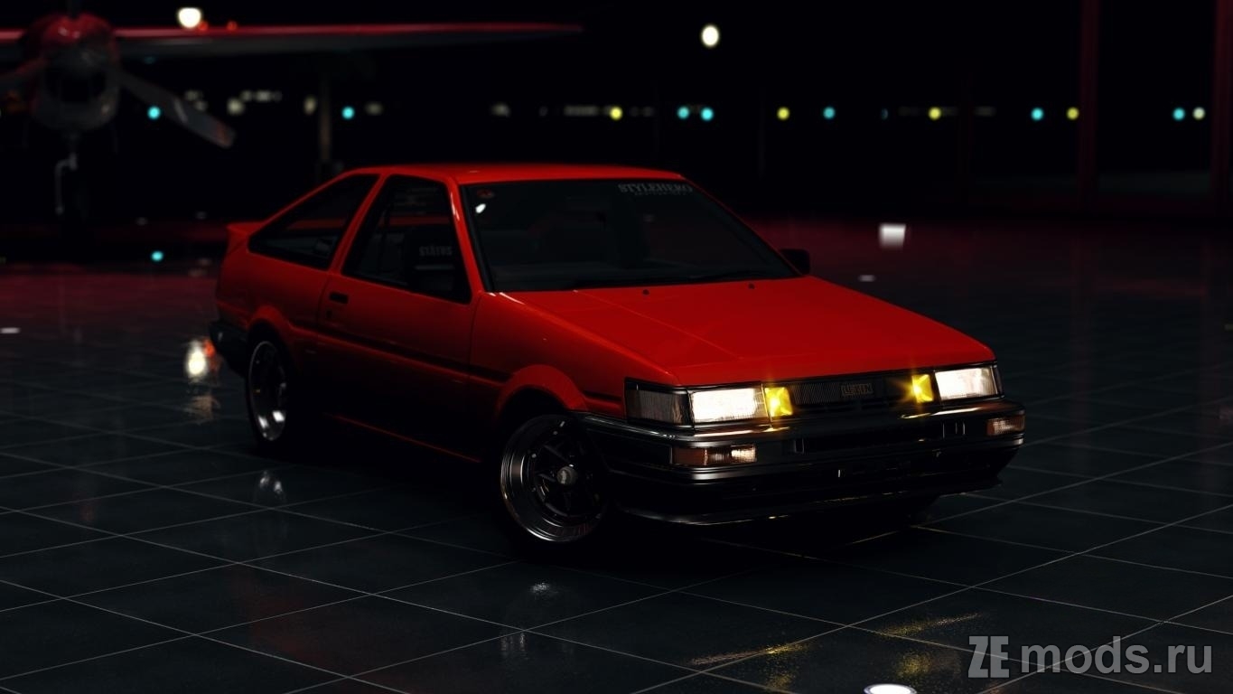 Мод Toyota AE86 Trueno &amp; Levin Preview 3 KNM N Line (1.0) для Assetto Corsa