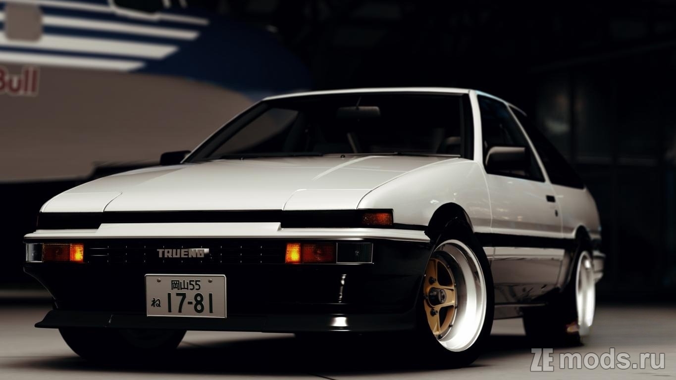 Мод Toyota AE86 Trueno &amp; Levin Preview 3 KNM N Line (1.0) для Assetto Corsa