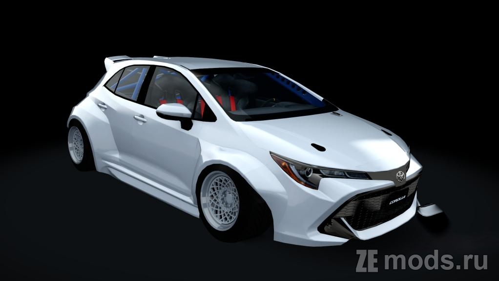 Мод Toyota Corolla RZ KNM N Line для Assetto Corsa