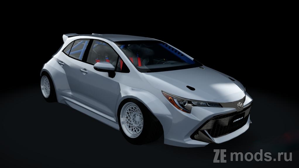 Мод Toyota Corolla RZ KNM N Line для Assetto Corsa