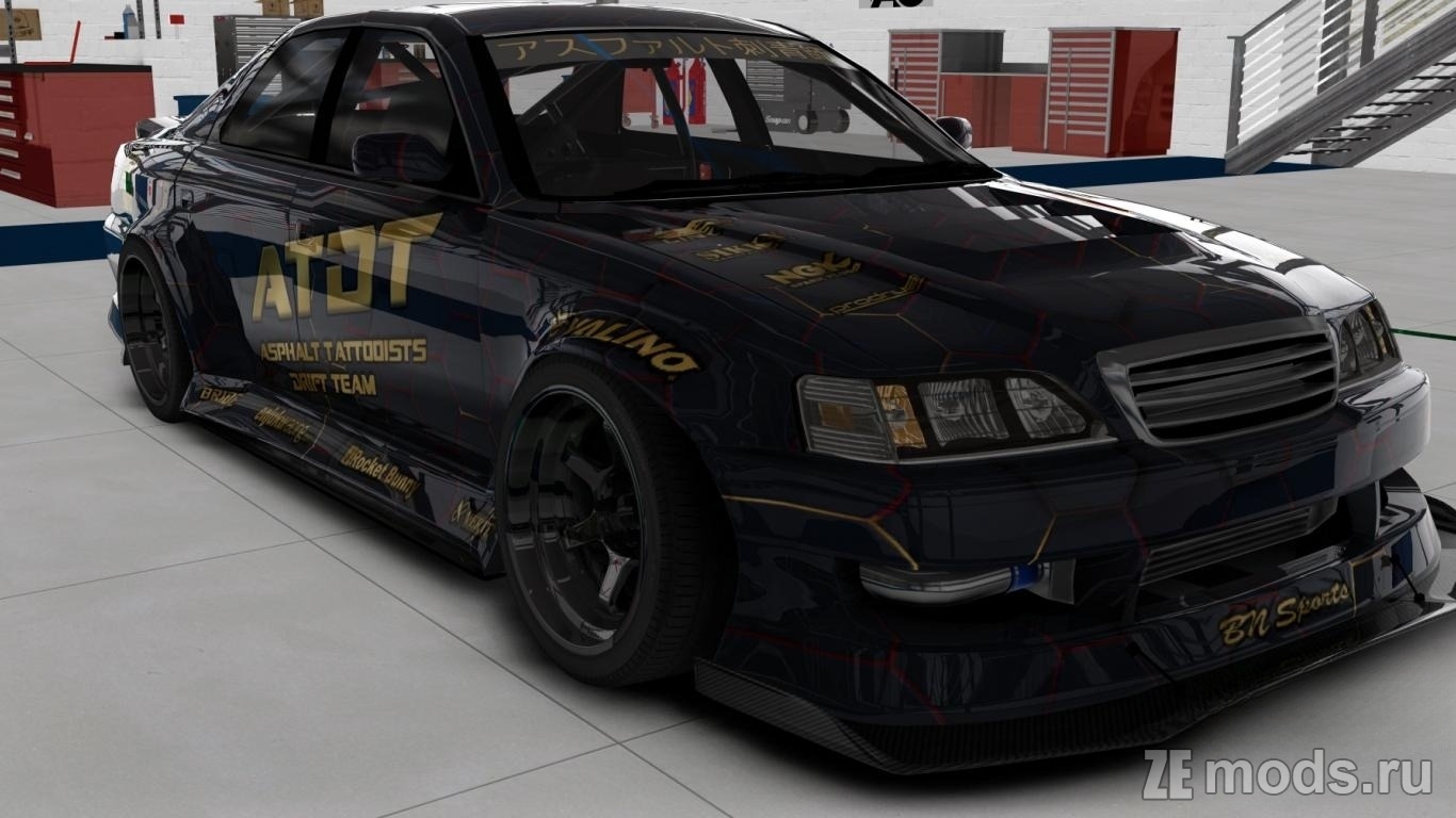 Мод Toyota Cresta JZX100 Amateur ATDT (1.0) для Assetto Corsa