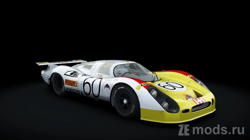 Мод Porsche 908 LH #013 (1.0) для Assetto Corsa