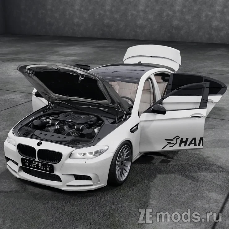 Мод BMW M5 5-Series F10 (0.33) для BeamNG.drive