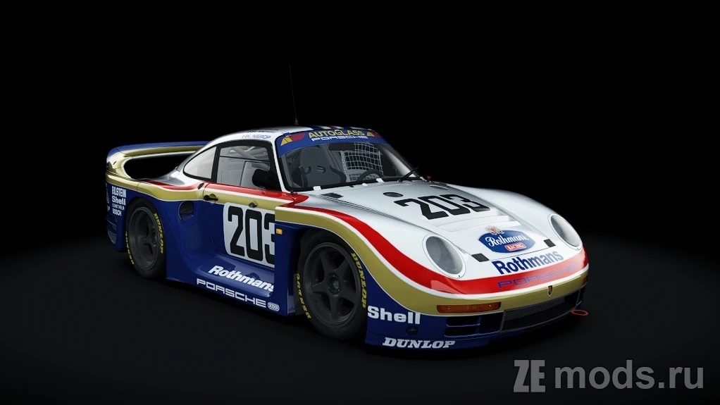 Мод Porsche 961 (1.0) для Assetto Corsa