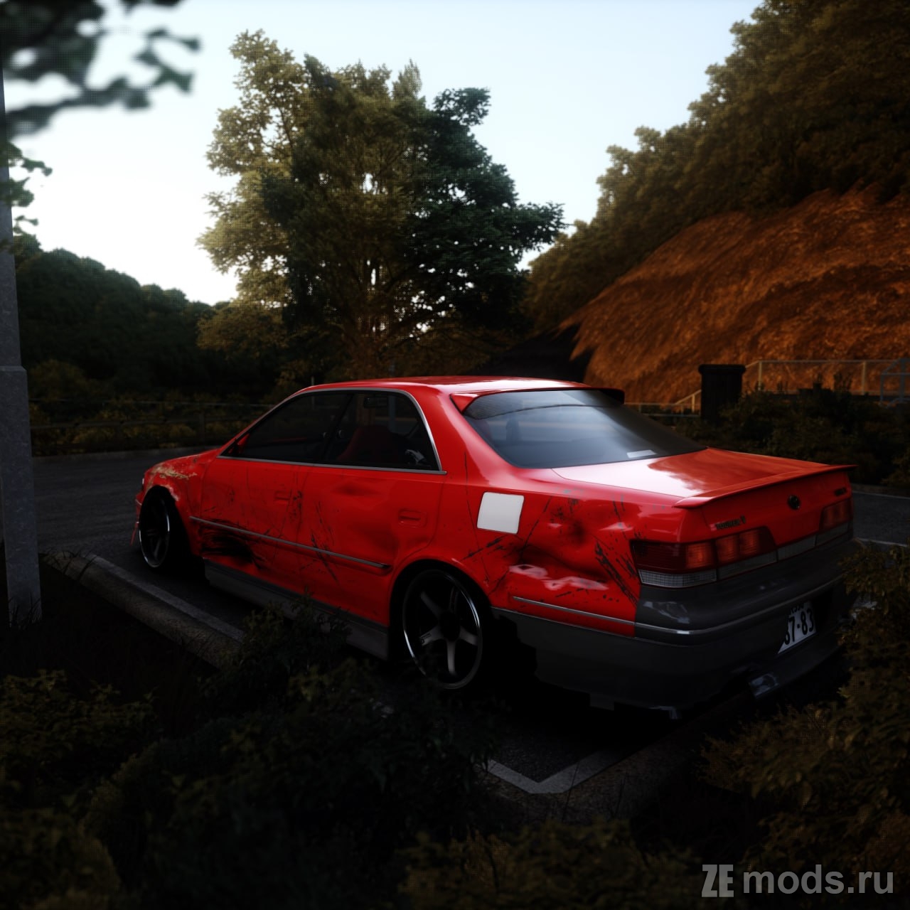 Toyota Chaser Mark2 Beater JDM WORK'S для Assetto Corsa