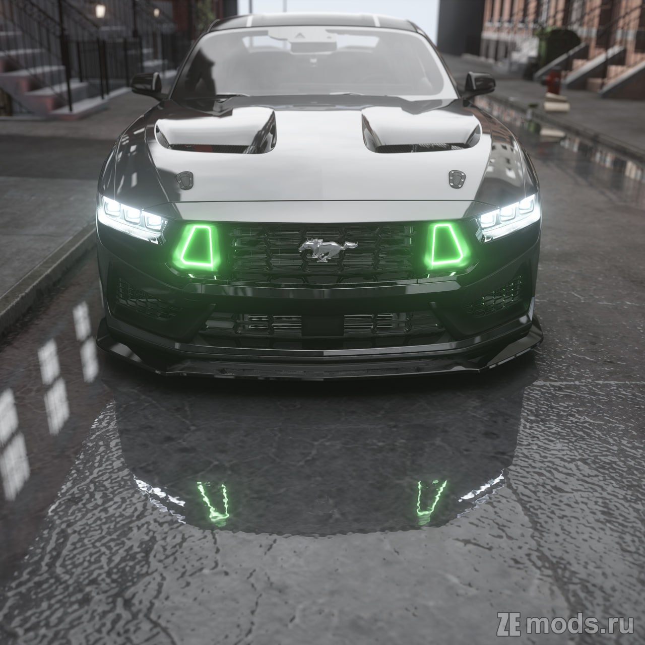 Ford Mustang RTR Manual для Assetto Corsa