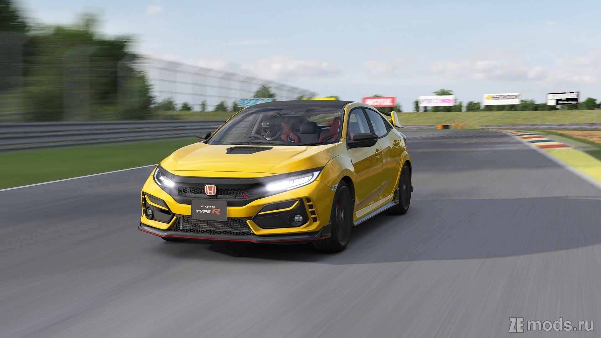 Мод Honda Civic Type R Limited Edition 2021 для Assetto Corsa