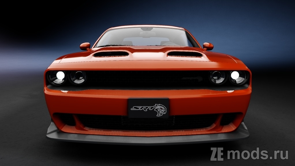 Мод Dodge Challenger Hellcat Redeye 2019 (Beta) для Assetto Corsa