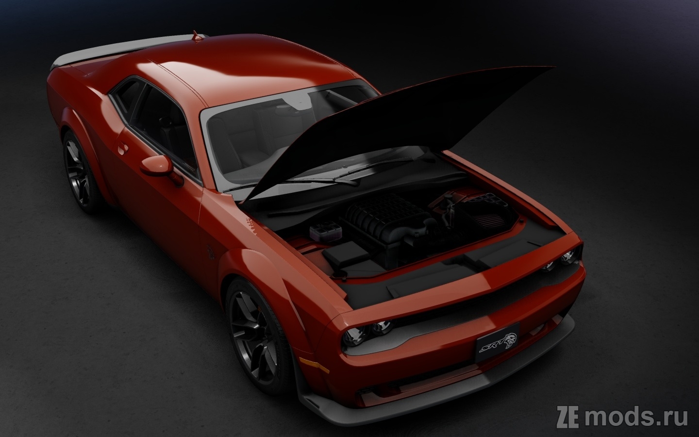 Мод Dodge Challenger Hellcat Redeye 2019 (Beta) для Assetto Corsa