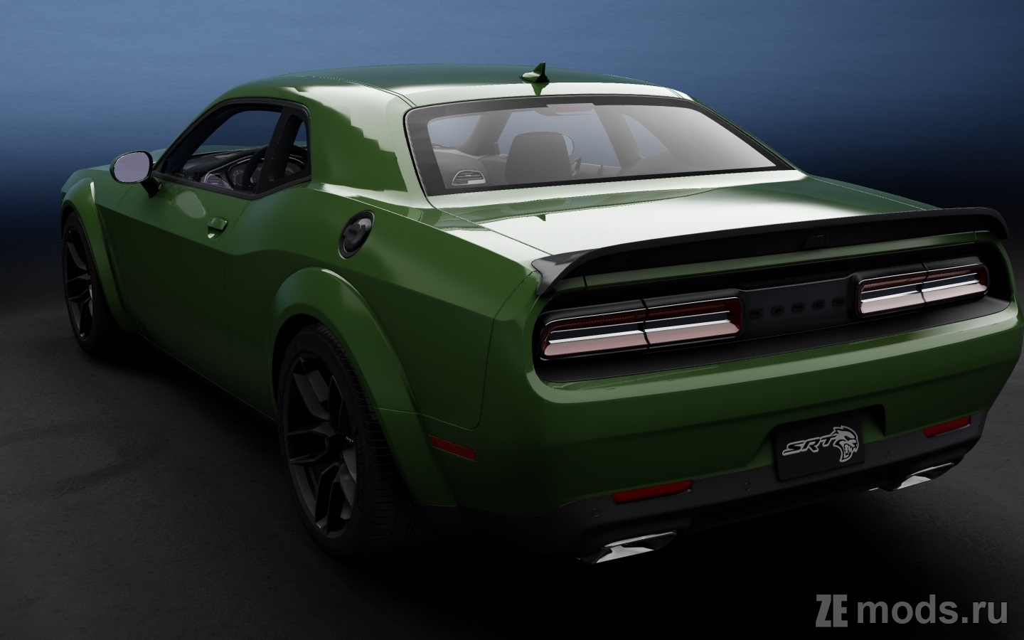 Мод Dodge Challenger Hellcat Redeye 2019 (Beta) для Assetto Corsa