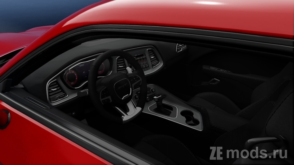 Мод Dodge Challenger Hellcat Redeye 2019 (Beta) для Assetto Corsa