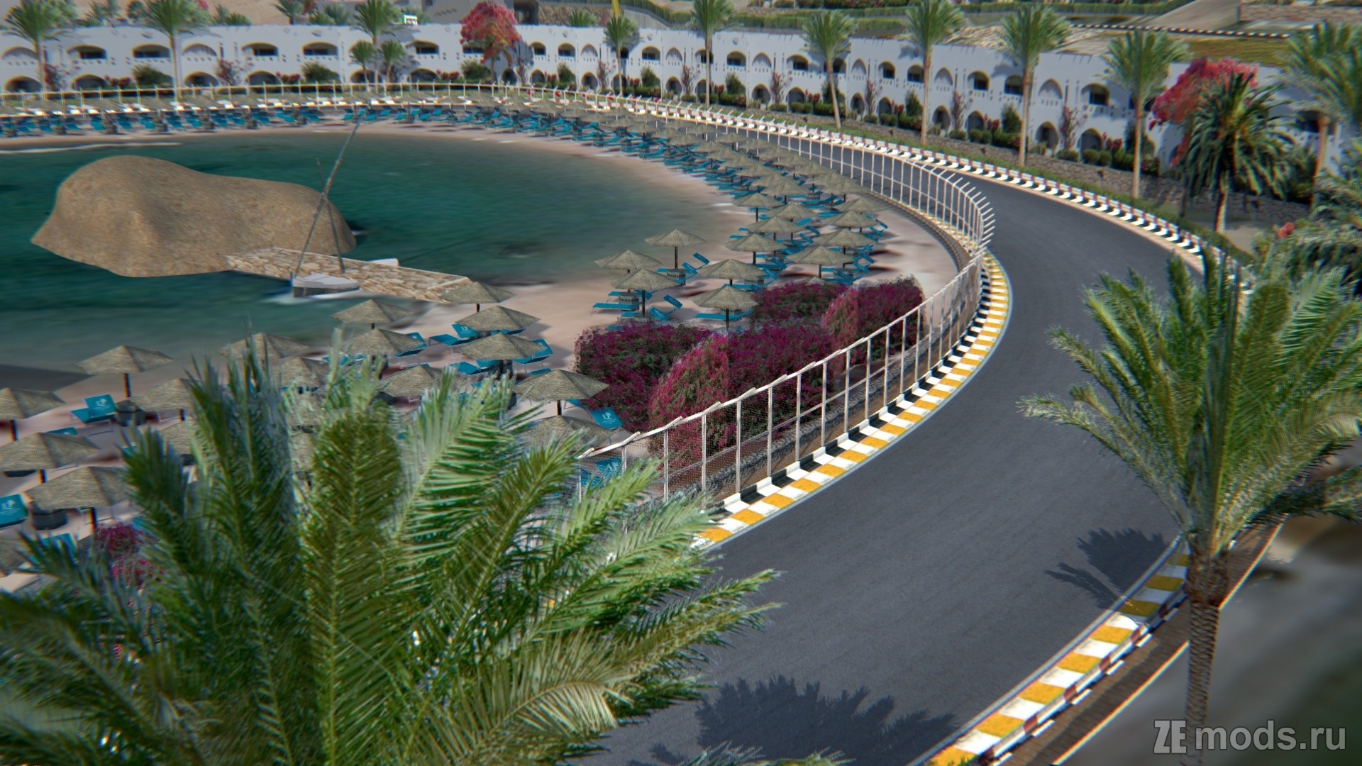 Карта Domina Coral Bay (2.0) для Assetto Corsa