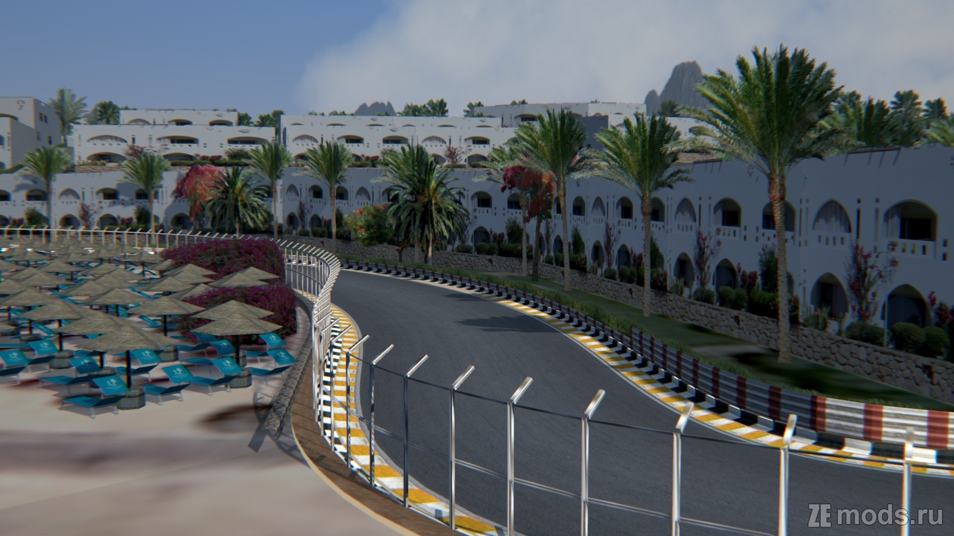 Карта "Domina Coral Bay" (2.0) для Assetto Corsa