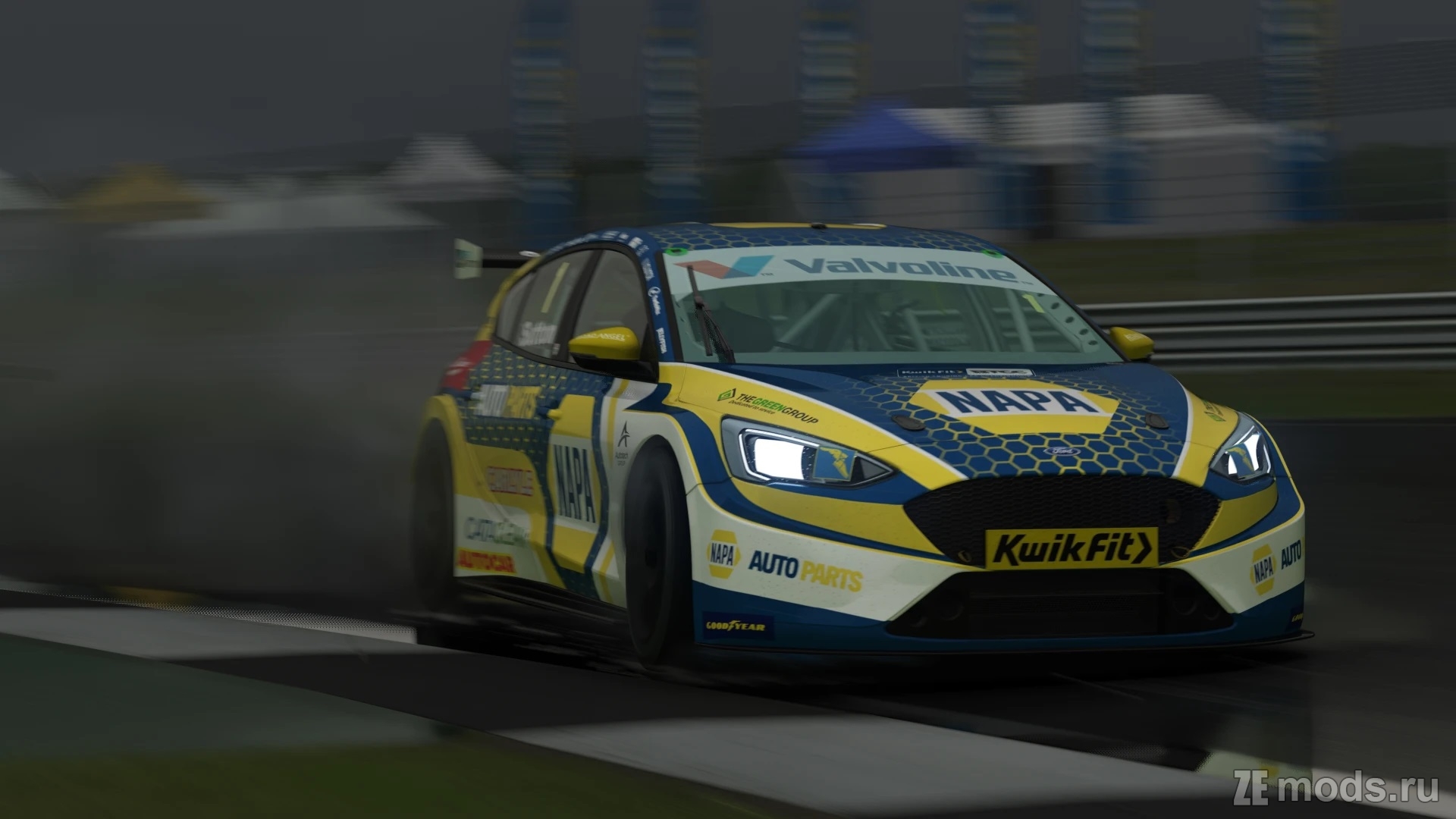 Ford Focus BTCC 2024 (0.71) для Assetto Corsa