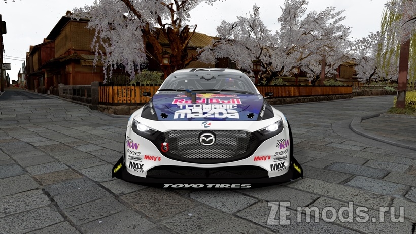 Мод Mazda 3 Mad Mike для Assetto Corsa