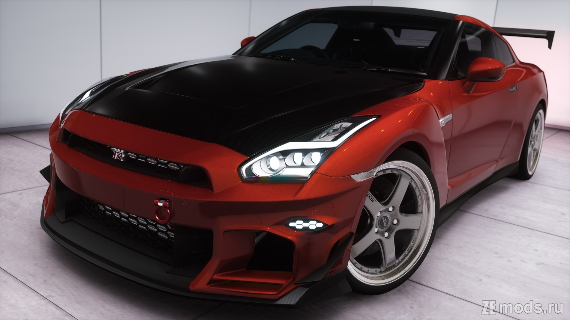 Мод Nissan GT-R MY24 Tuned (R35) для Assetto Corsa