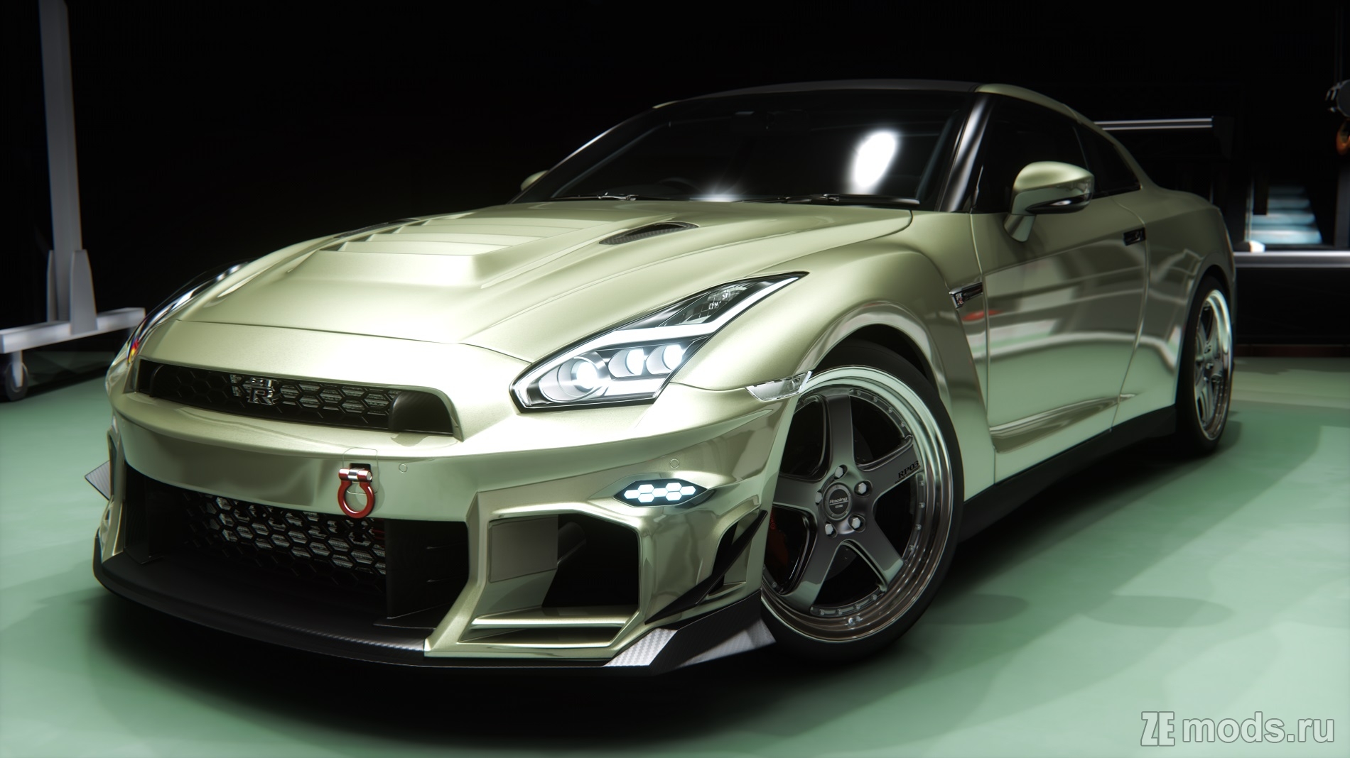 Мод Nissan GT-R MY24 Tuned (R35) для Assetto Corsa