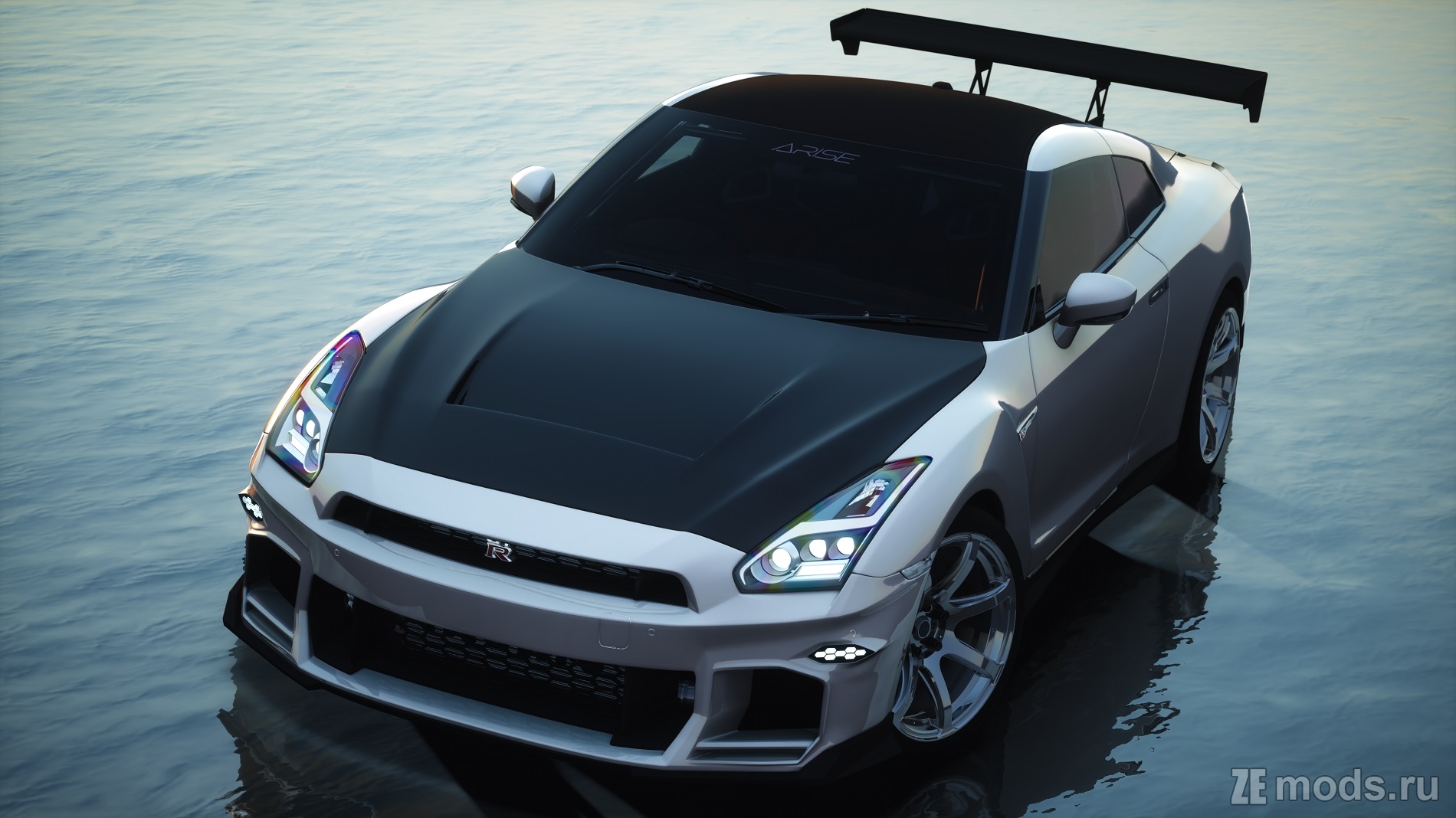 Мод Nissan GT-R MY24 Tuned (R35) для Assetto Corsa