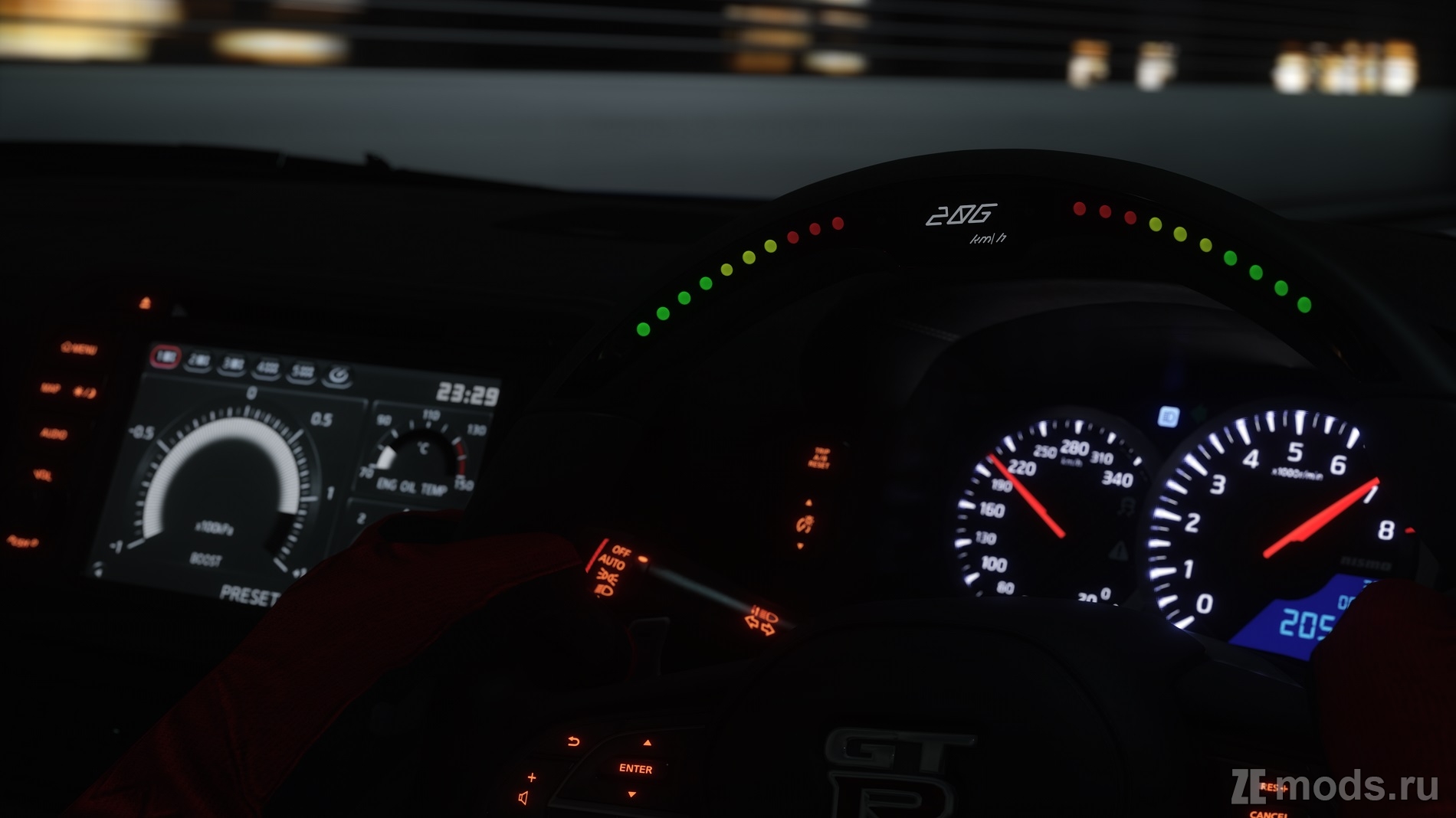 Мод Nissan GT-R MY24 Tuned (R35) для Assetto Corsa