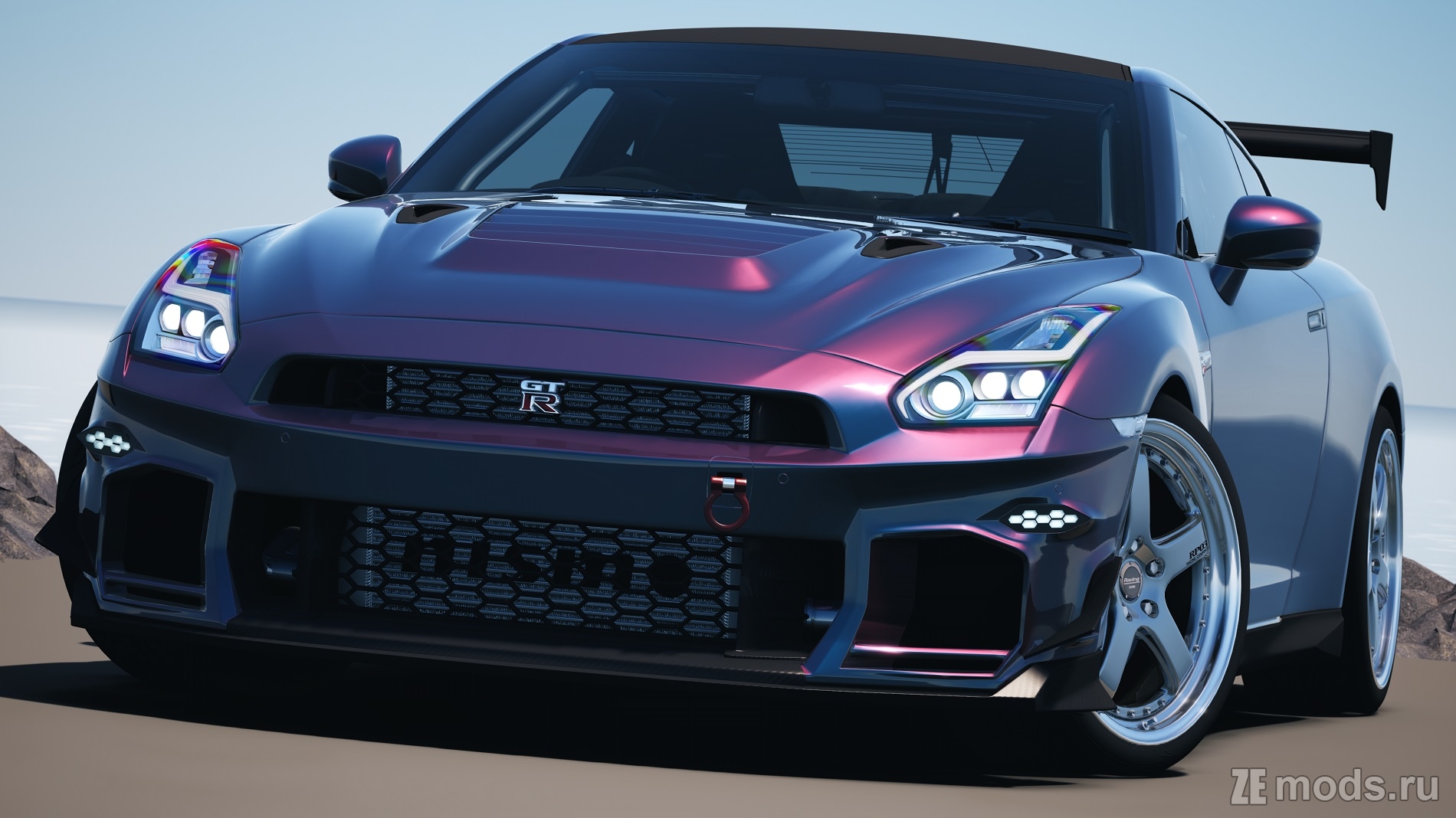 Nissan GT-R MY24 Tuned (R35) (2.0) для Assetto Corsa