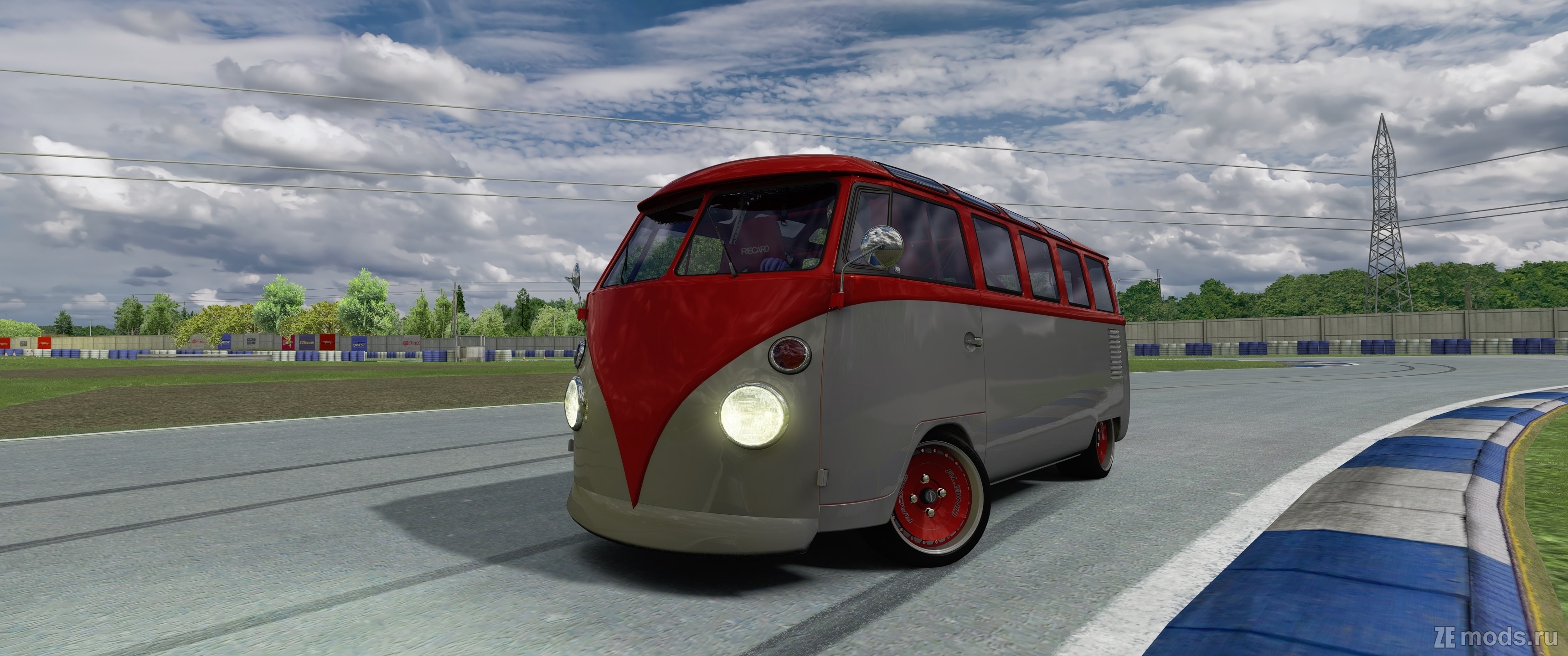 Мод VW Bus Pack by TIResArpi для Assetto Corsa