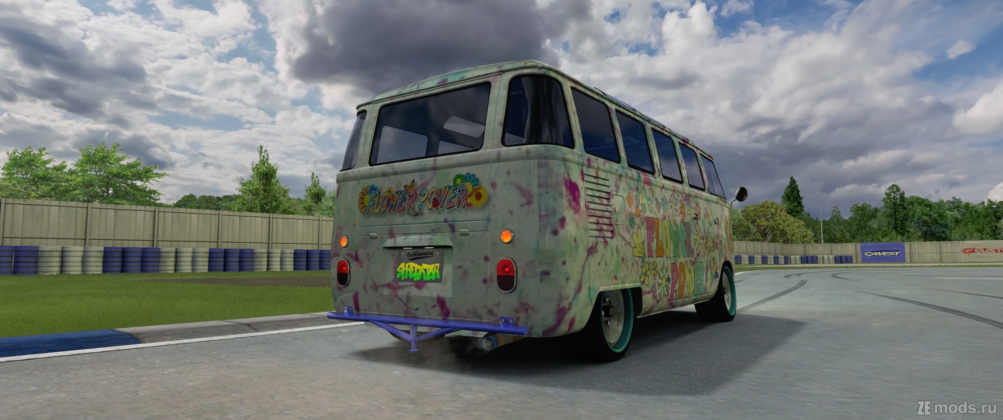 Мод VW Bus Pack by TIResArpi для Assetto Corsa