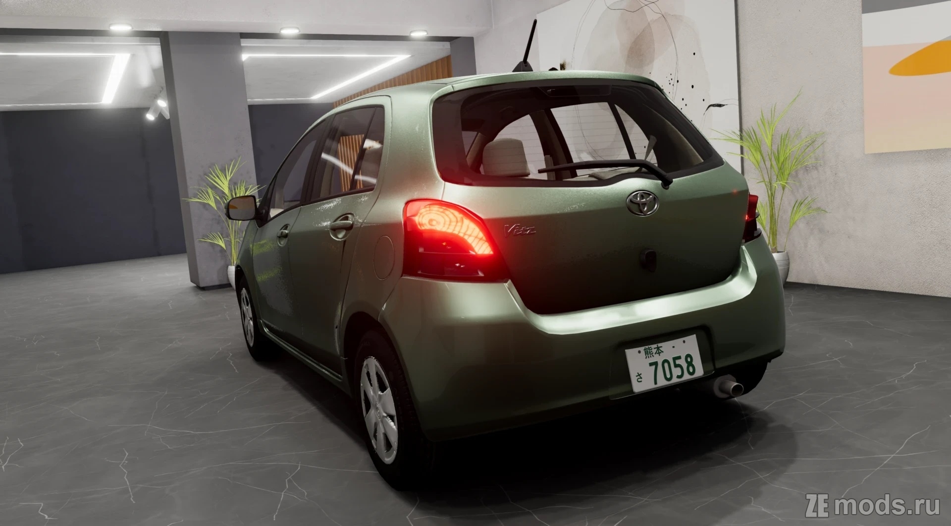 Мод 2005-2011 Toyota Yaris (1.0) для BeamNG.drive