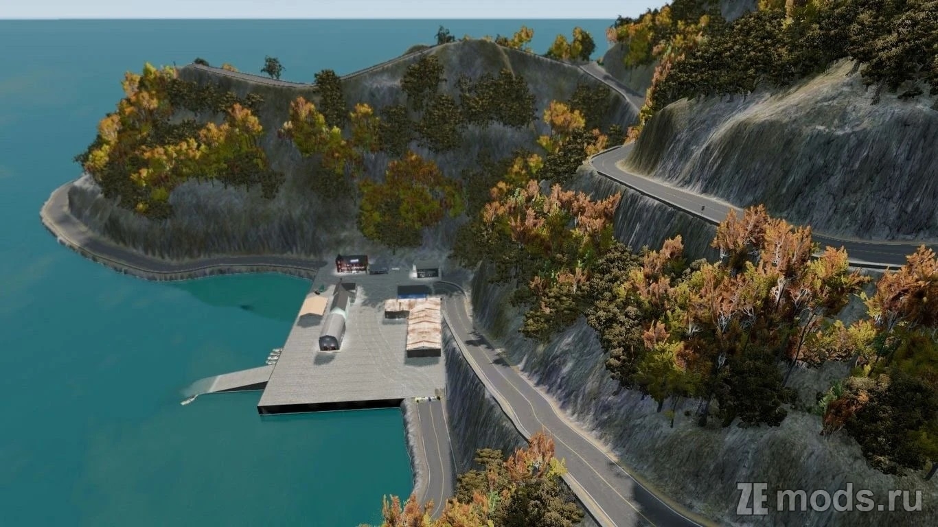 Карта Dowon Island (1.0) для BeamNG.drive