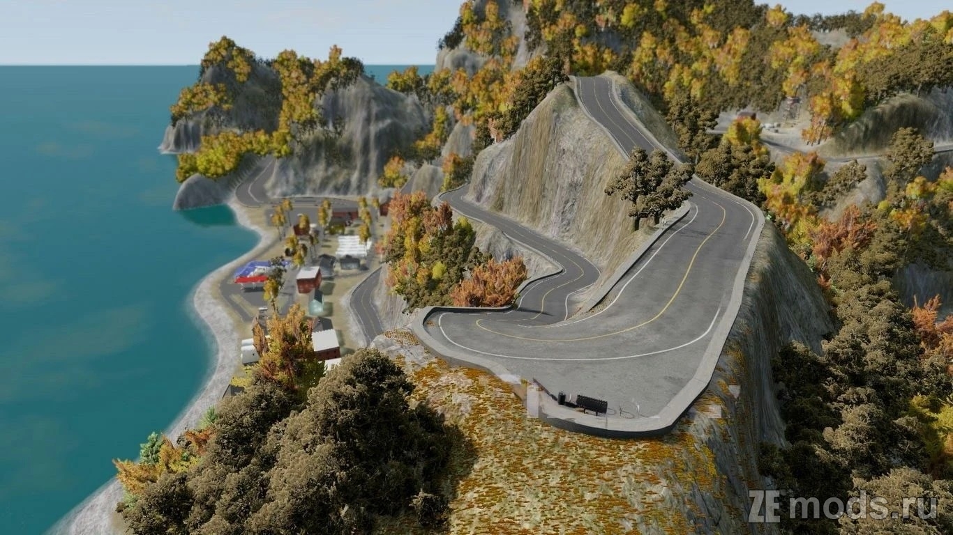 Карта Dowon Island (1.0) для BeamNG.drive