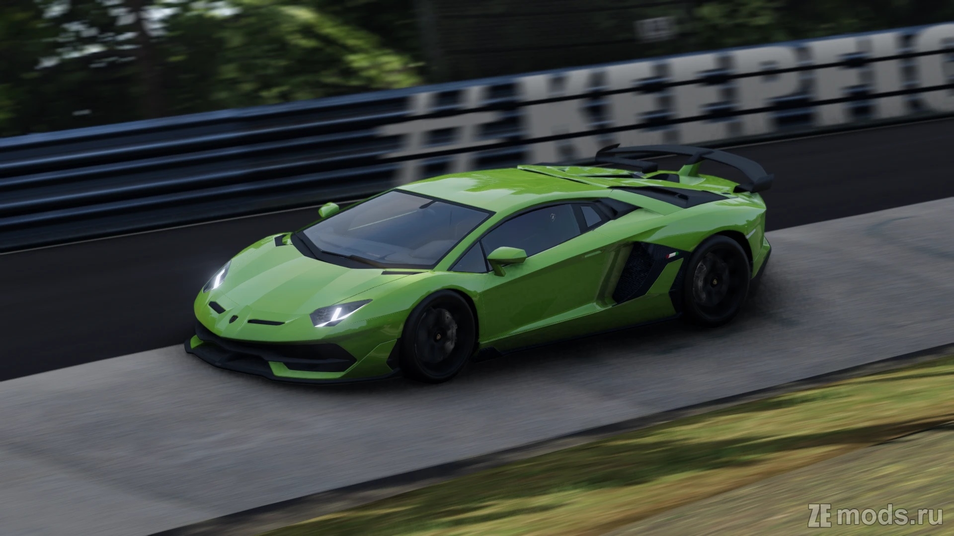 Мод Lamborghini Aventador 2011-2012 (1.0) для BeamNG.drive