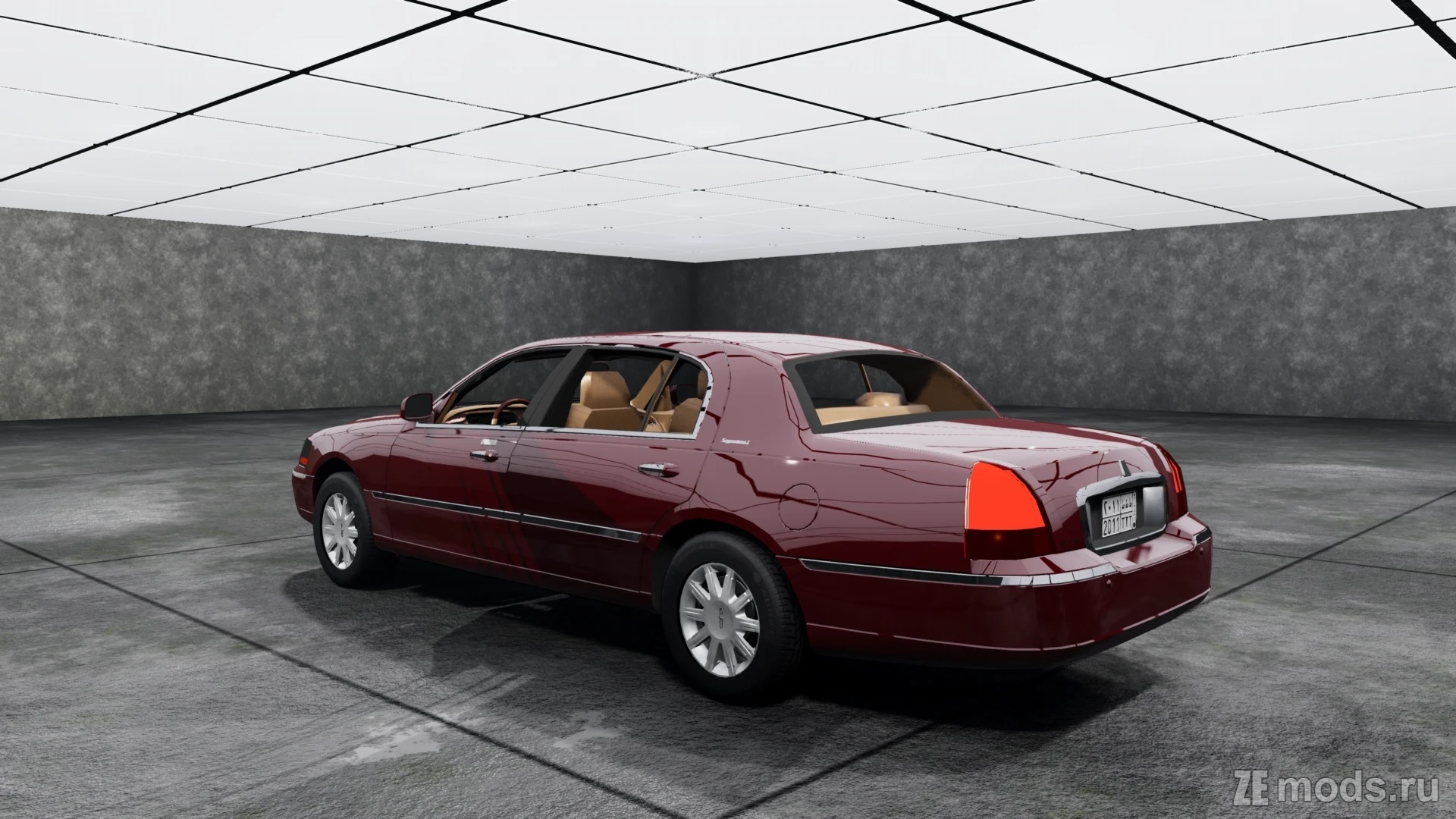 Мод Lincoln Town Car 2011 (1.0) для BeamNG.drive