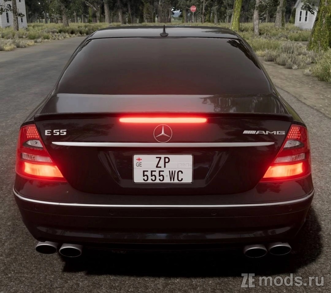 Мод Mercedes Benz E55 AMG W212 (1.0) для BeamNG.drive