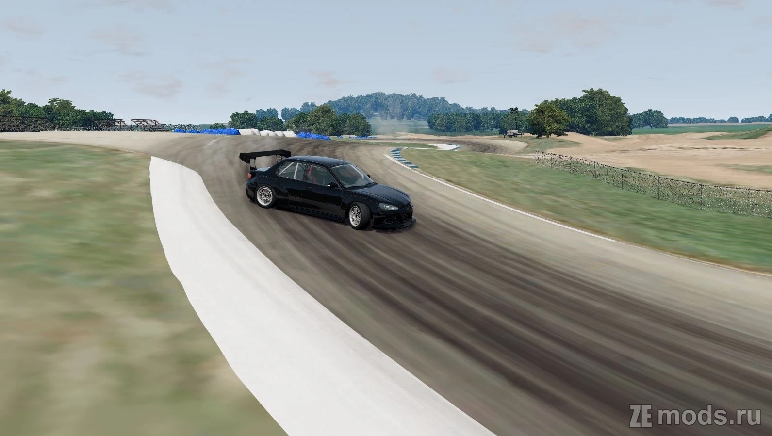 Карта USair Motorsports Raceway (0.69) для BeamNG.drive