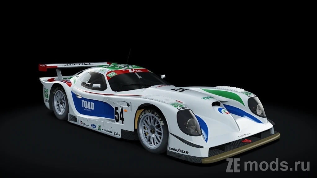 Мод Panoz Esperante GTR-1 (1.0.1) для Assetto Corsa