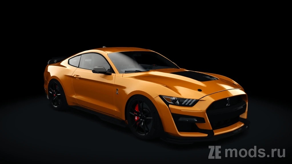 Мод 2020 Shelby GT500 Hellion Street Spec (3.2) для Assetto Corsa