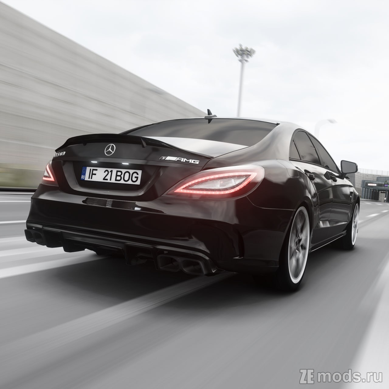 Mercedes-Benz CLS 63S AMG для Assetto Corsa