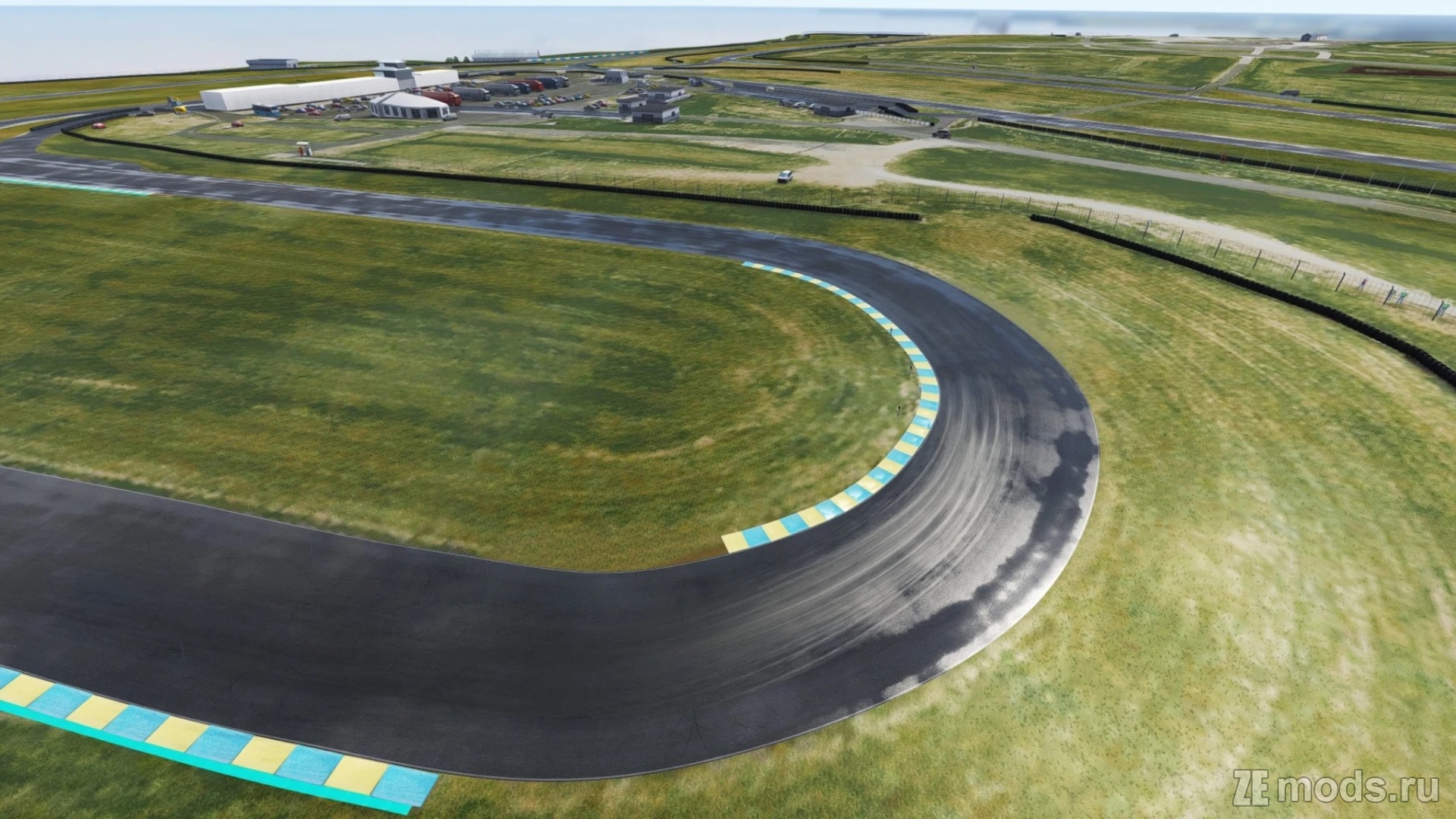 Карта "Anglesey Circuit - Costal, Club, National, International Layout" (2.0) для Assetto Corsa