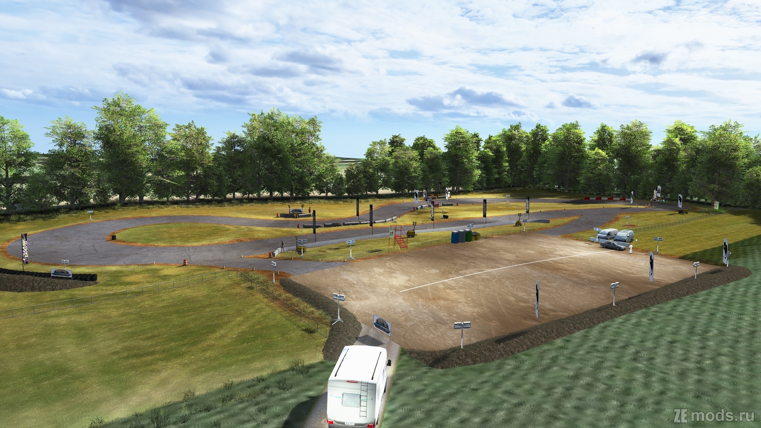 Карта Hexmod Driven Luck Circuit (2.0) для Assetto Corsa