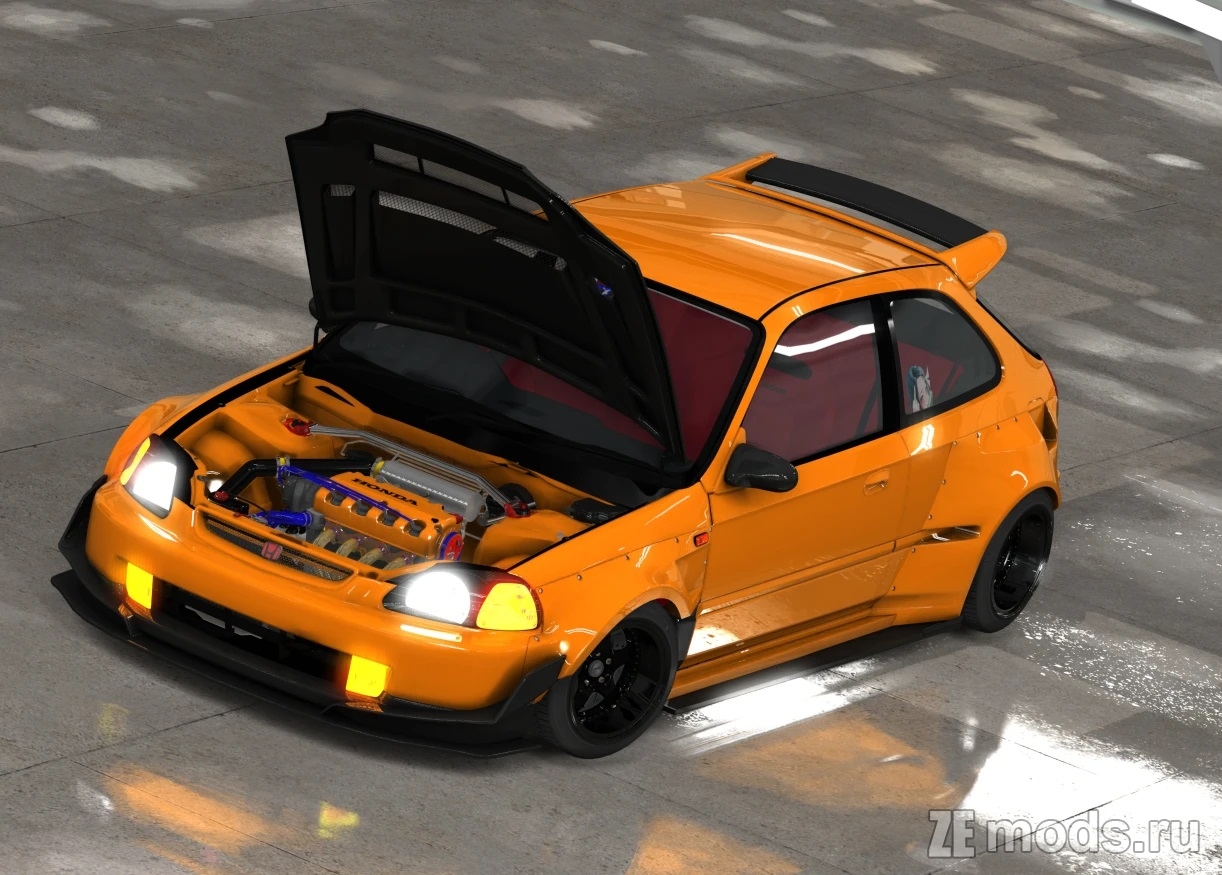 Honda Civic EU3 EK (2.0) для Assetto Corsa