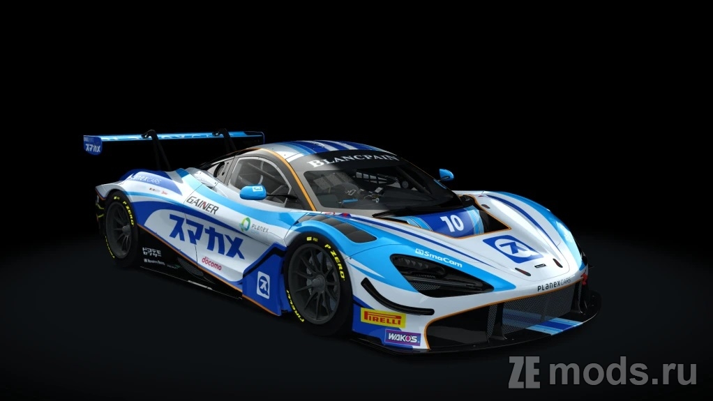 McLaren 720S GT3 ACC (1.1) для Assetto Corsa