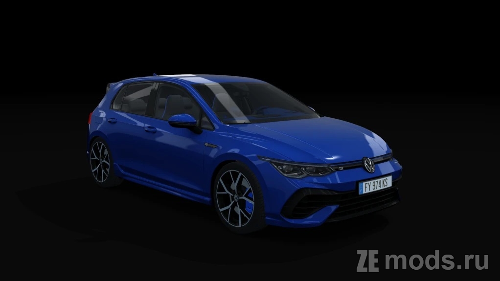 Volkswagen Golf R 2022 Performance Manual (1.1) для Assetto Corsa