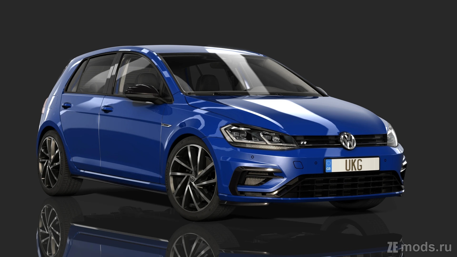 Мод Volkswagen Golf R MK7.5 | UKG (2.0) для Assetto Corsa