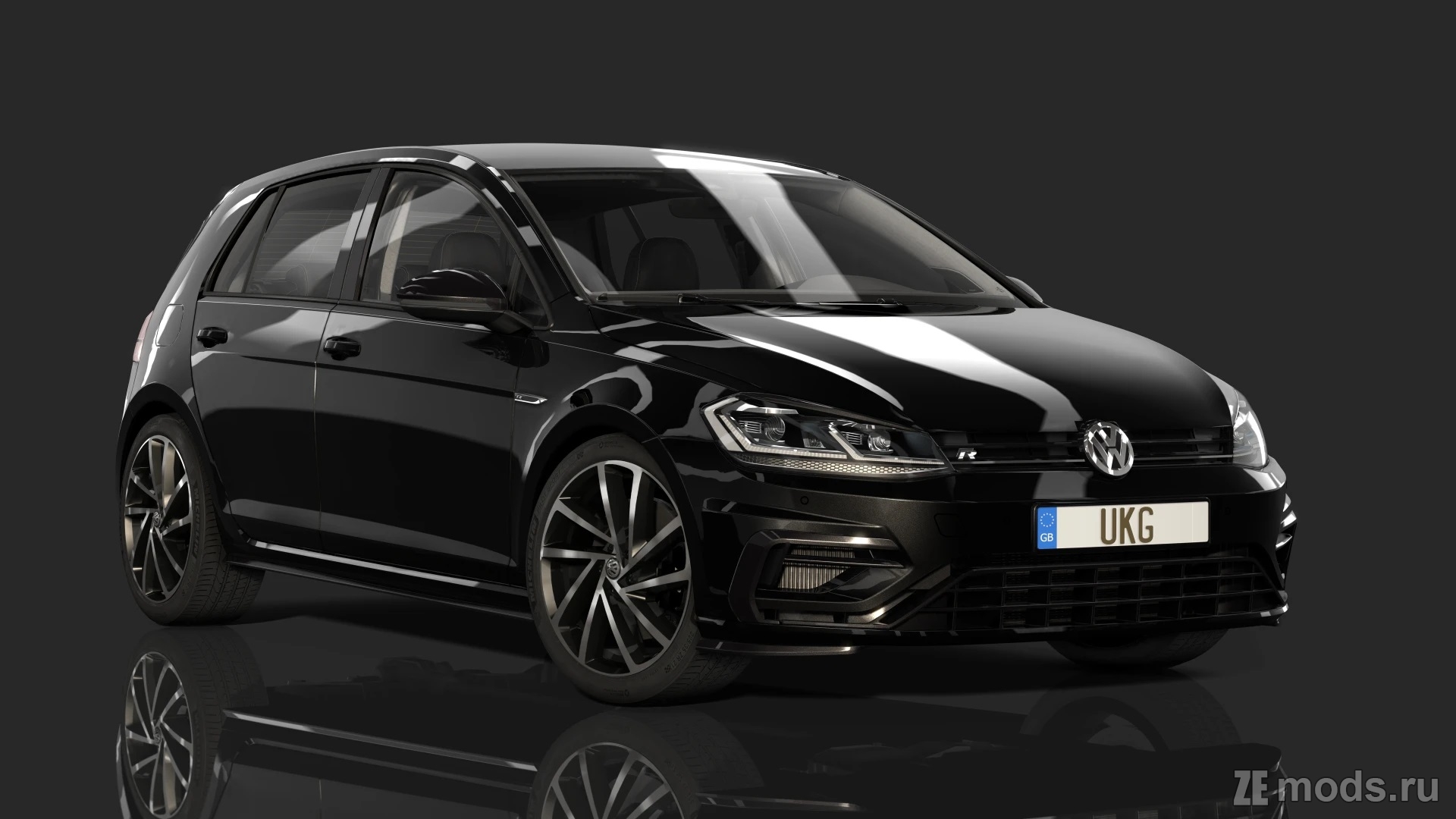 Мод Volkswagen Golf R MK7.5 | UKG (2.0) для Assetto Corsa