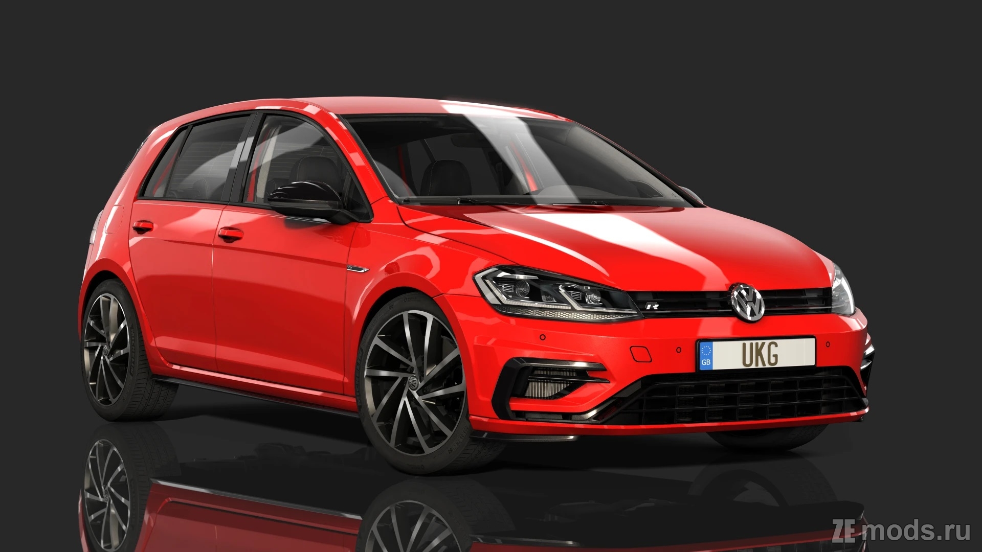 Volkswagen Golf R MK7.5 | UKG (2.0) для Assetto Corsa