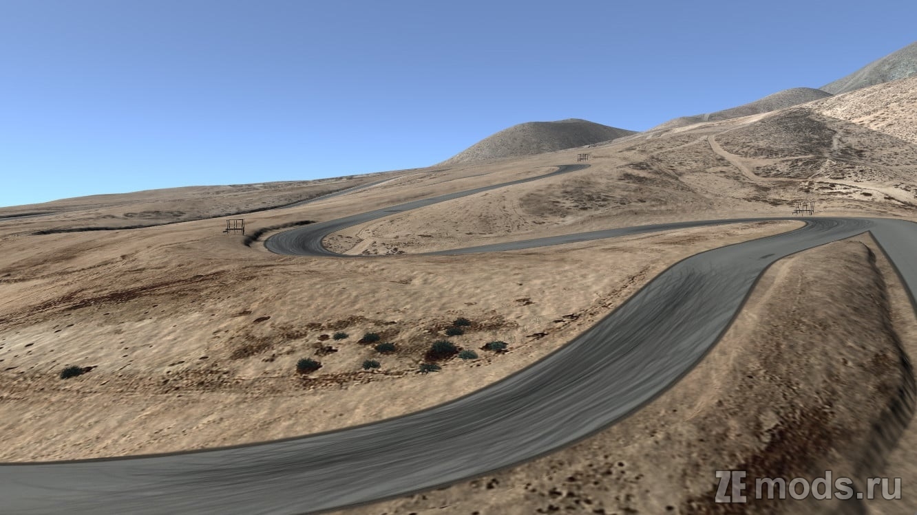 Карта Willow Springs Horse Thief Mile (0.9) для Assetto Corsa