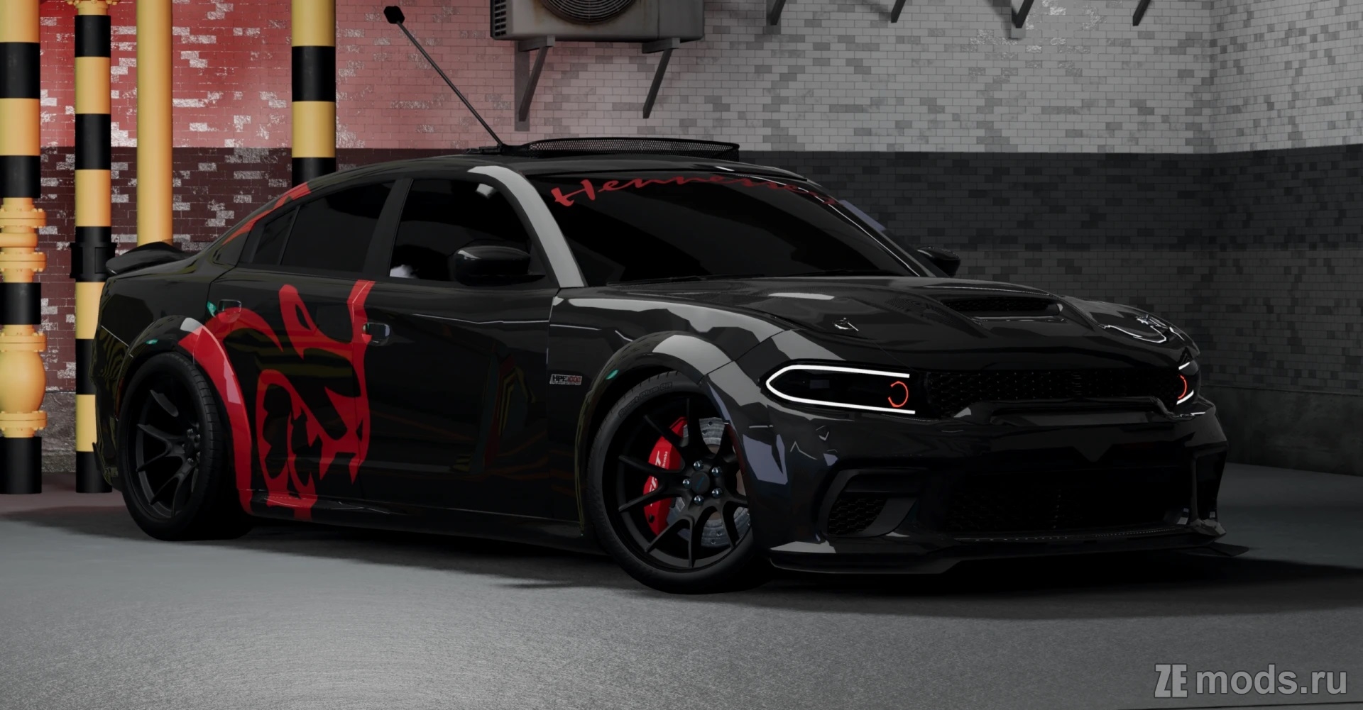 Мод Fastrow '15 - '23 Dodge Charger (1.0) для BeamNG.drive