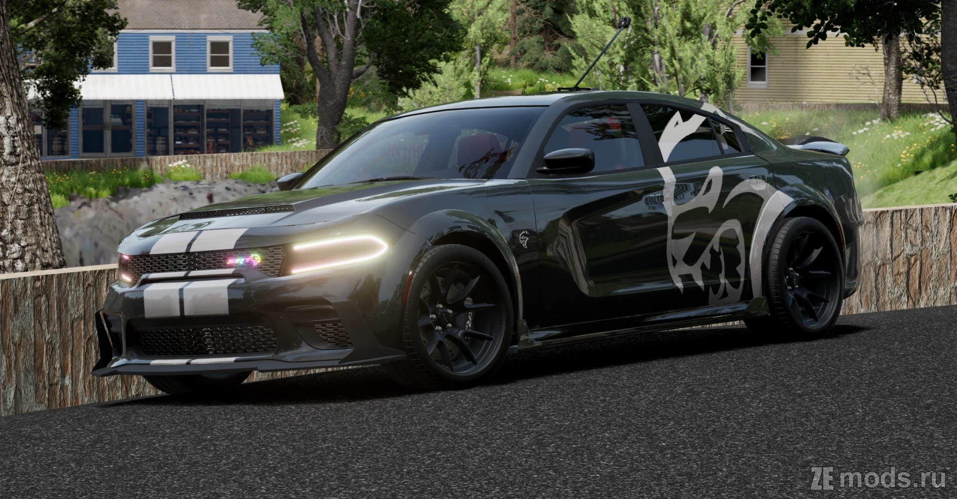 Мод Fastrow '15 - '23 Dodge Charger (1.0) для BeamNG.drive