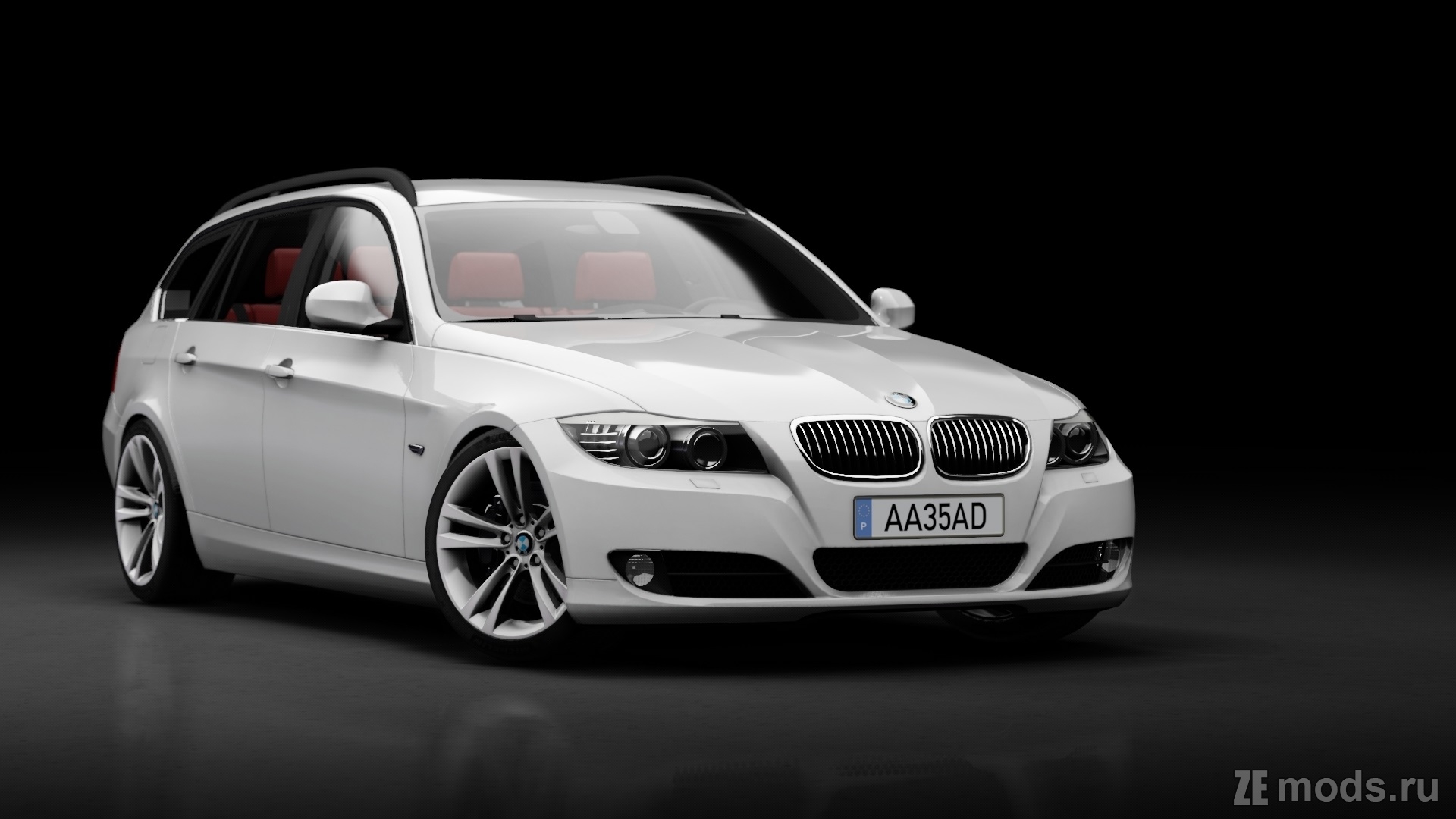 Мод BMW E91 Touring Pack для Assetto Corsa